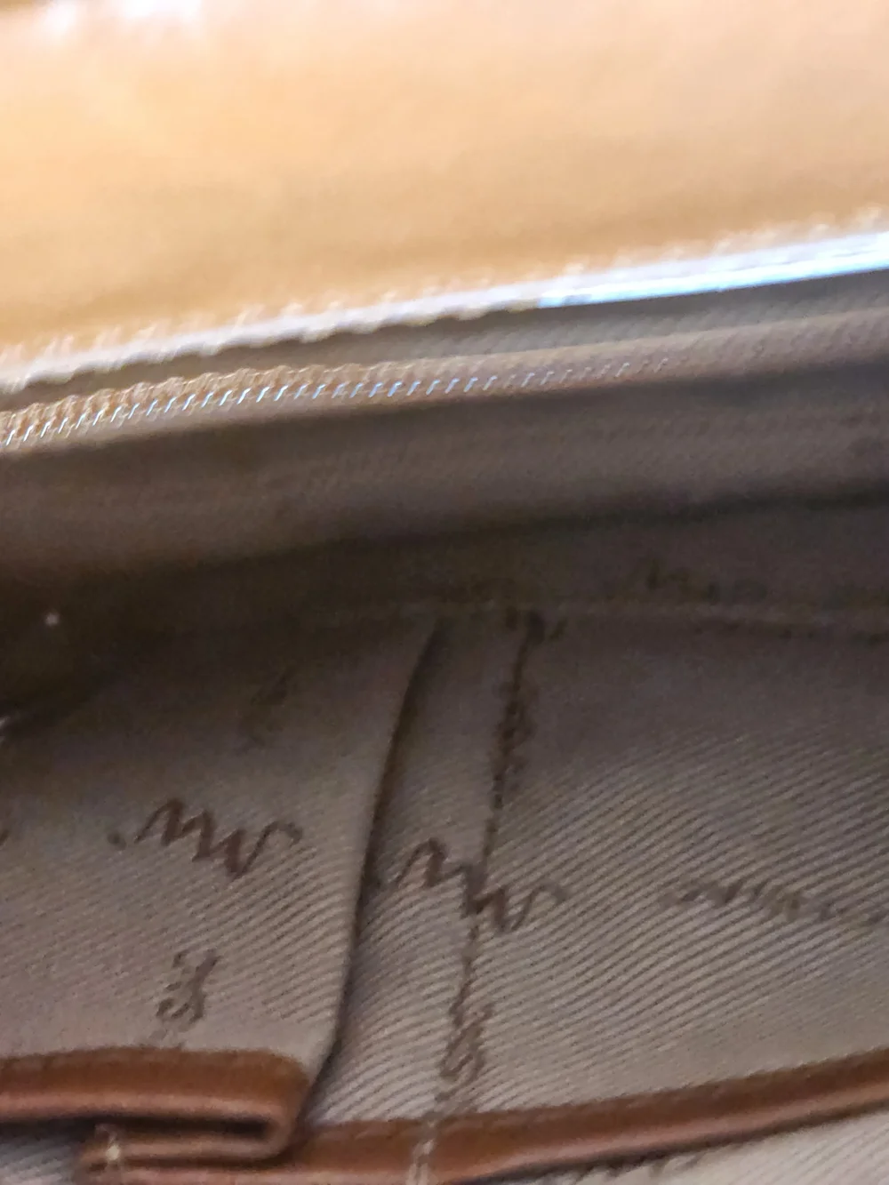 Monsac Tan Leather Hobo Shoulder Bag